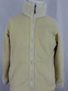 Patagonia Synchilla Cream White Full Zip Fleece Women's Jacket - L Large