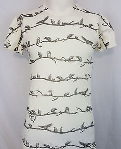 Obey Propaganda Birds Vultures White Short Sleeve T Shirt - S Small