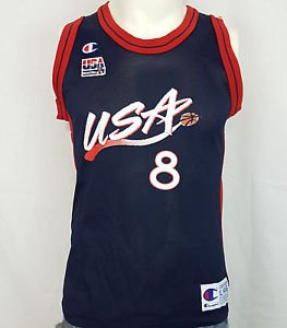 Vintage 1996 USA Basketball Scottie Pippen #8 Champion NBA Jersey Youth L