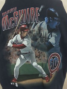 St Louis Cardinals Mark McGwire Back to Back Home Run Record 1997 Sweatshirt 2XL