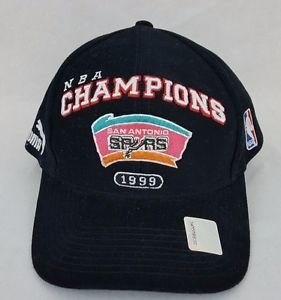 San Antonio SPURS 1999 NBA Champions Locker Room PUMA Cap Adjustable Hat