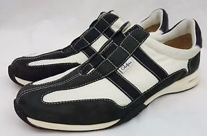 Cole Haan White Black Nike Air Fashion Sneakers Shoes Women's 8.5 B $145