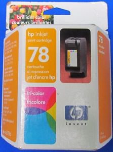 GENUINE NEW HP 78 C6578D Tri-Color Ink Cartridge w/ FREE SHIPPING