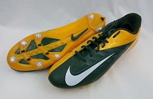 Nike Vapor Pro Low Football Cleats Yellow Green Bay Packers 544760-312 Size 16