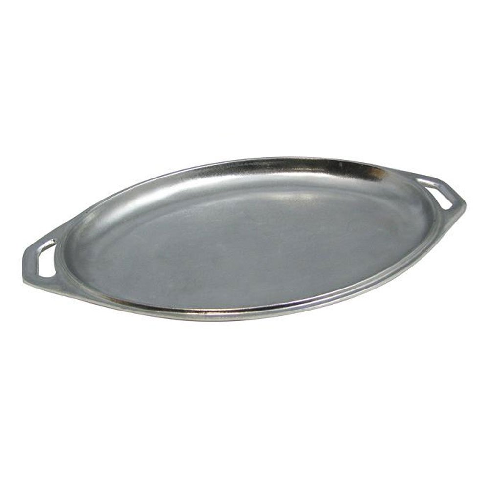 9 x 15 inch Oval Platter / Cover Sandstone Dark Blue