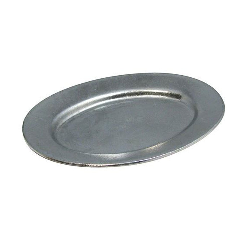 4 1/2 x 6 1/2 inch Baked Potato Platter Sandstone Hunter Green