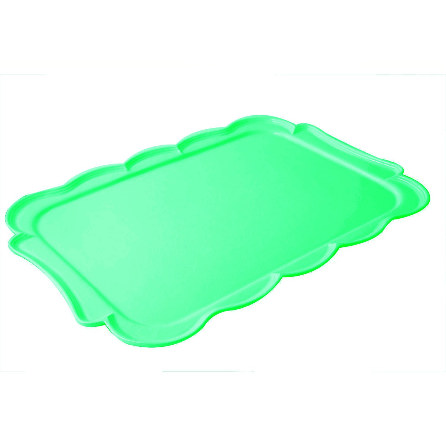 18 x 26 inch Queen Anne Platter Sandstone Hunter Green