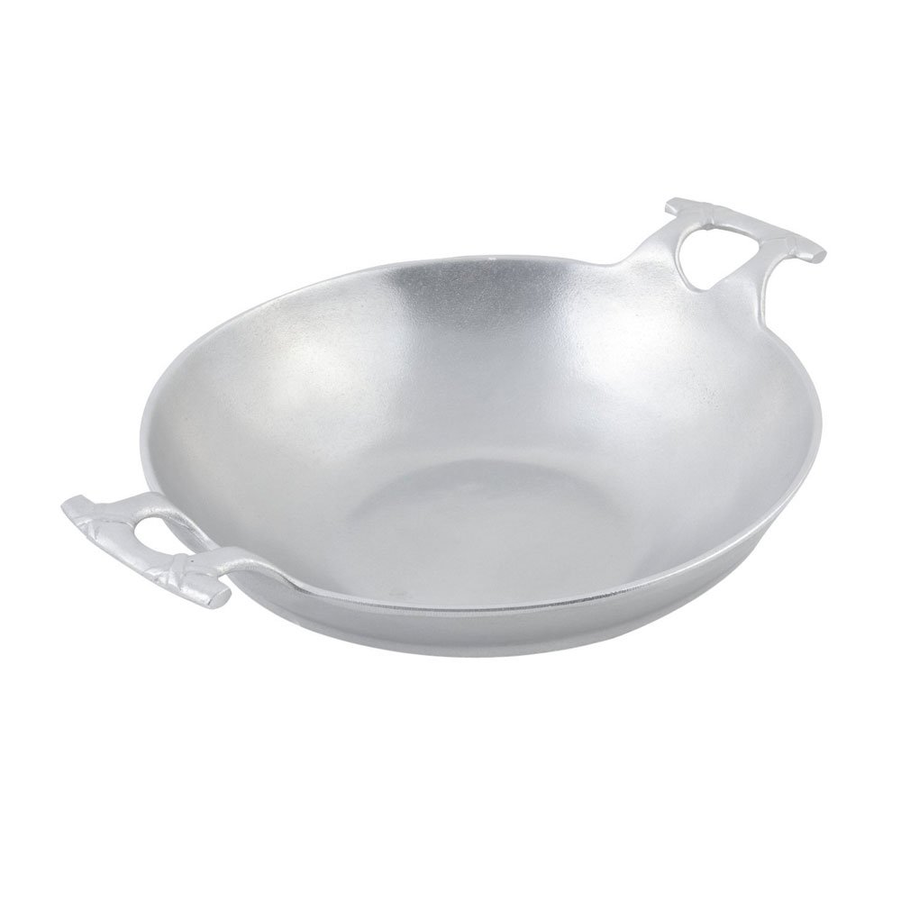 8 qt 16 dia. x 21 W x 5 1/4 H inch Wok with Handle Sandstone Red