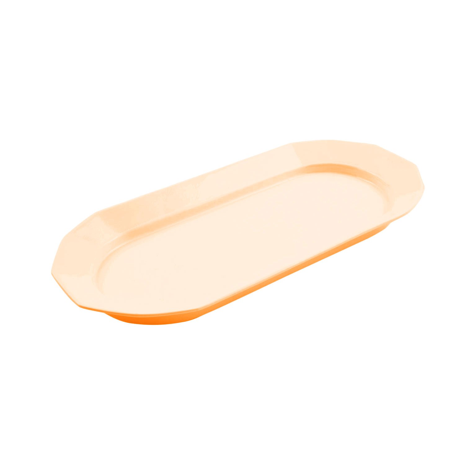 8 1/2 x 22 5/8 x 1 1/2 inch Prism Fish Platter Sandstone Ginger