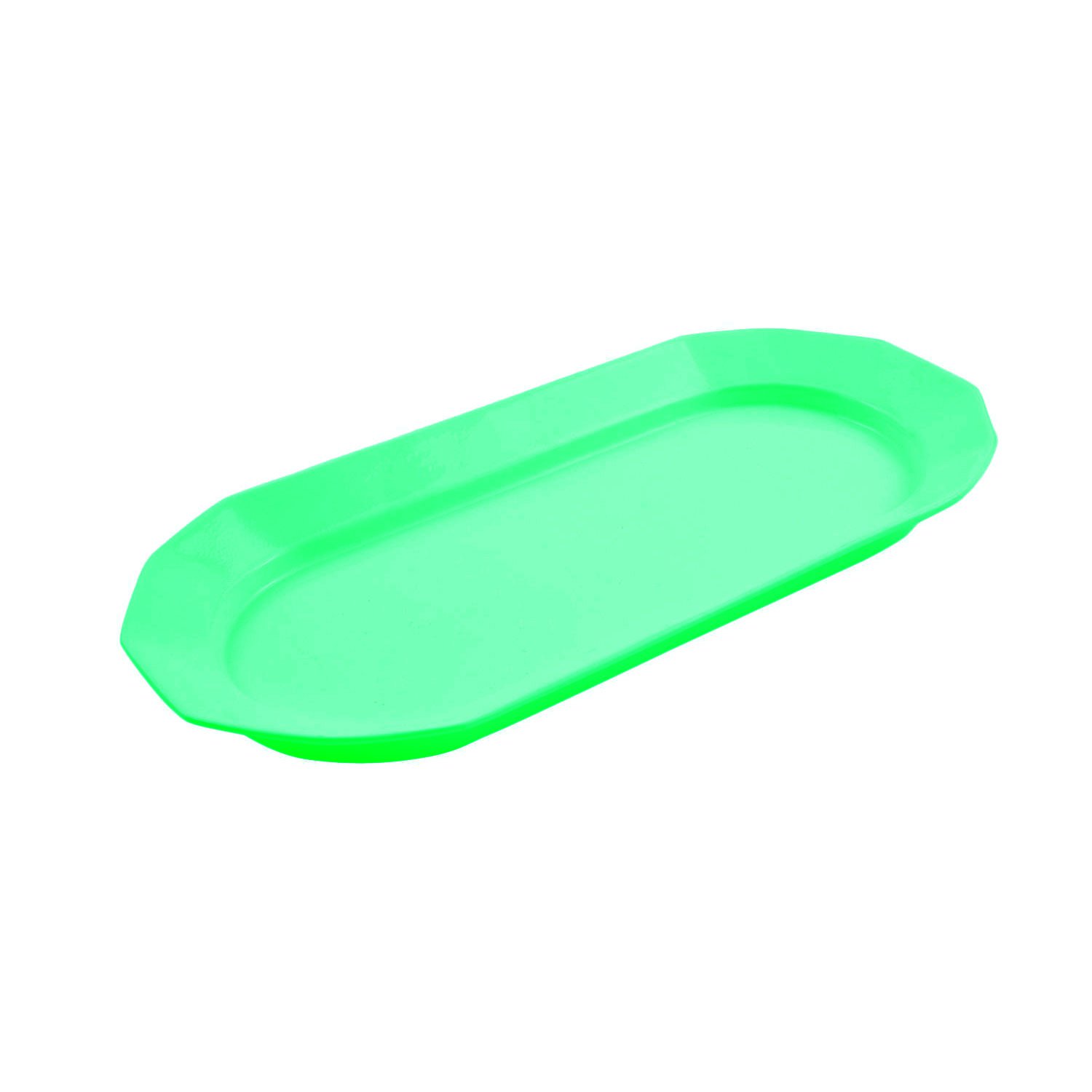 8 1/2 x 22 5/8 x 1 1/2 inch Prism Fish Platter Sandstone Green Speckled