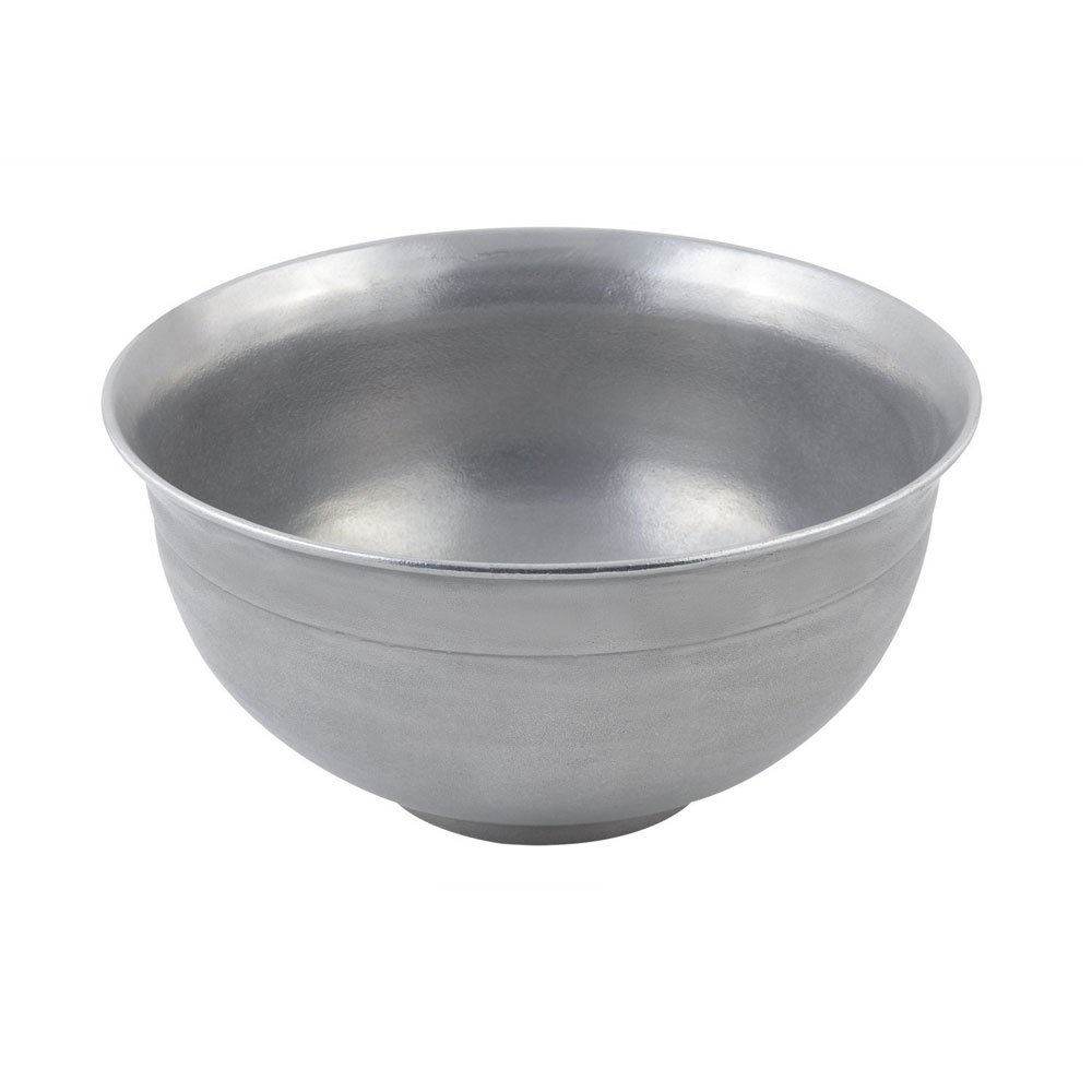 4 gal 8 oz 16 x 8 inch Tulip Bowl Sandstone Black