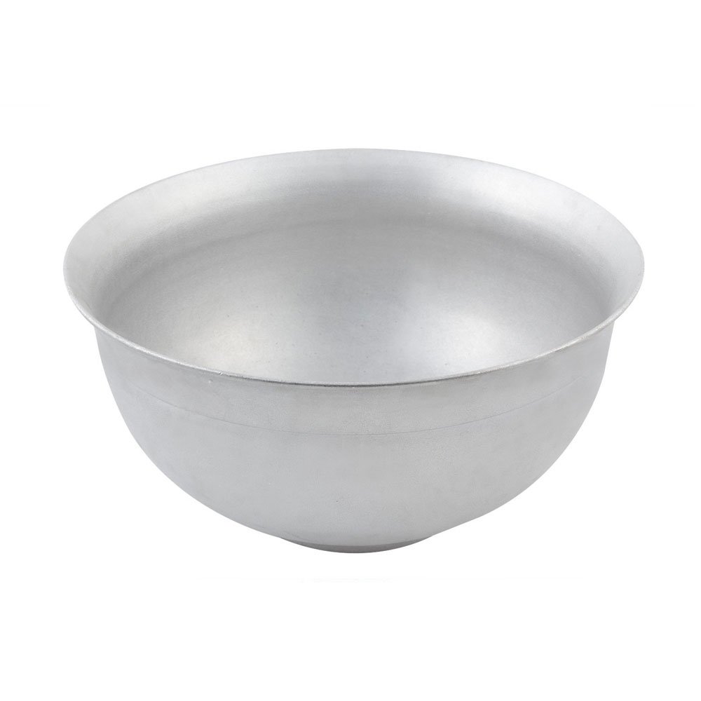 7 gal 24 oz 19 x 9 1/2 inch Tulip Bowl Pewter Glo