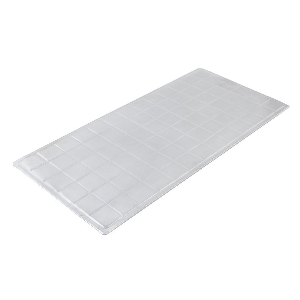 13 5/8 x 28 5/16 inch Long Size Tile Tray Pewter Glo