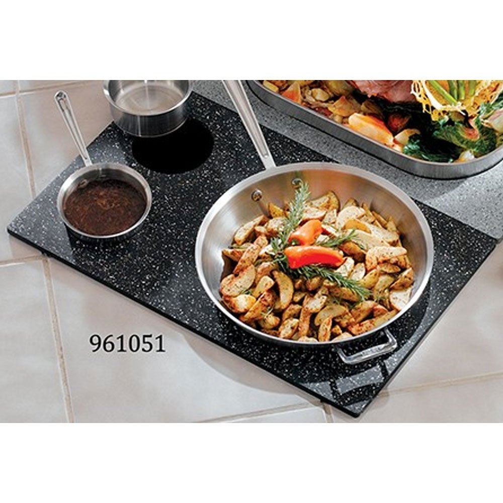 13 1/8 x 21 1/2 inch Custom Cut Tile for 1 60008 and 2 60009 Black