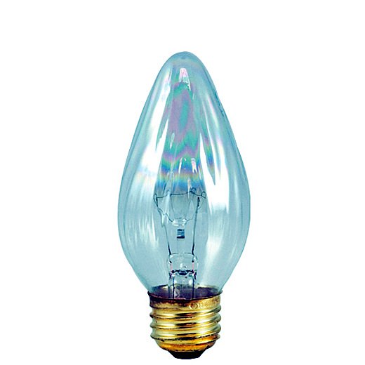 40 Watt Incandescent Fiesta F15 Medium Base Clear /Set of 50