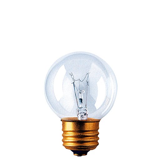 40 Watt Incandescent G16.5 Globe Medium Base Clear/Set of 50