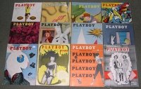 PLAYBOY 1954 MAGAZINES 12 ISSUES