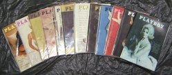 Playboy Magazines Full Year 1964