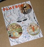 PLAYBOY 1955 JANUARY MAGAZINE BETTY PAGE