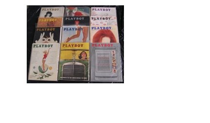 PLAYBOY 1960 MAGAZINES 12 ISSUES 60's JAN. ~ DEC.