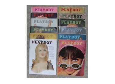 PLAYBOY 1965 MAGAZINES FULL YEAR