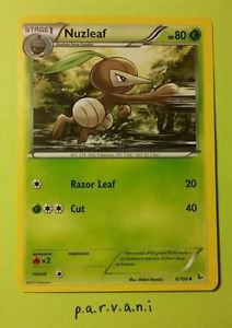 Flashfire Pokemon Card - Nuzleaf (6 of 106)