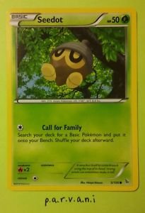 Flashfire Pokemon Card - Seedot (5 of 106)