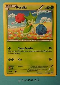 Flashfire Pokemon Card - Roselia (8 of 106)
