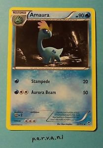 Furious Fists Pokemon Card - Amaura (25 of 111)