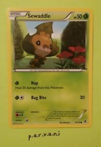 Phantom Forces Pokemon Card - Sewaddle (5/119)