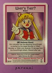 Sailor Moon Collectible Card Game - What's That? (59/160)
