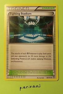 Furious Fists Pokemon Card - Fighting Stadium (90 of 111)
