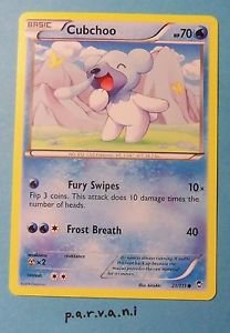 Furious Fists Pokemon Card - Cubchoo (21 of 111)