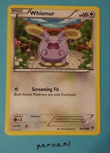 Phantom Forces Pokemon Card - Whismur (83/119)