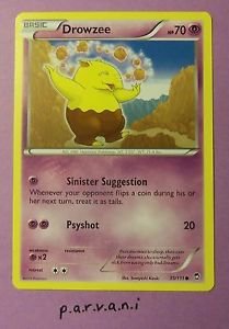 Furious Fists Pokemon Card - Drowzee (35 of 111)