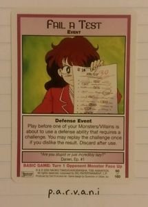 Sailor Moon Collectible Card Game - Fail A Test (60/160)