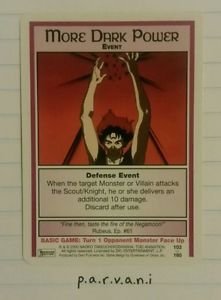 Sailor Moon Collectible Card Game - More Dark Power (103/160)