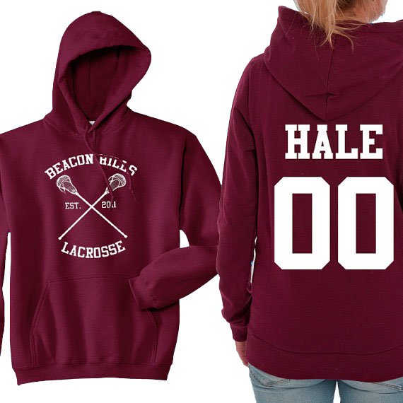 Teen Wolf Hoodie, Beacon Hills Lacrosse Hoodie, Hale 00