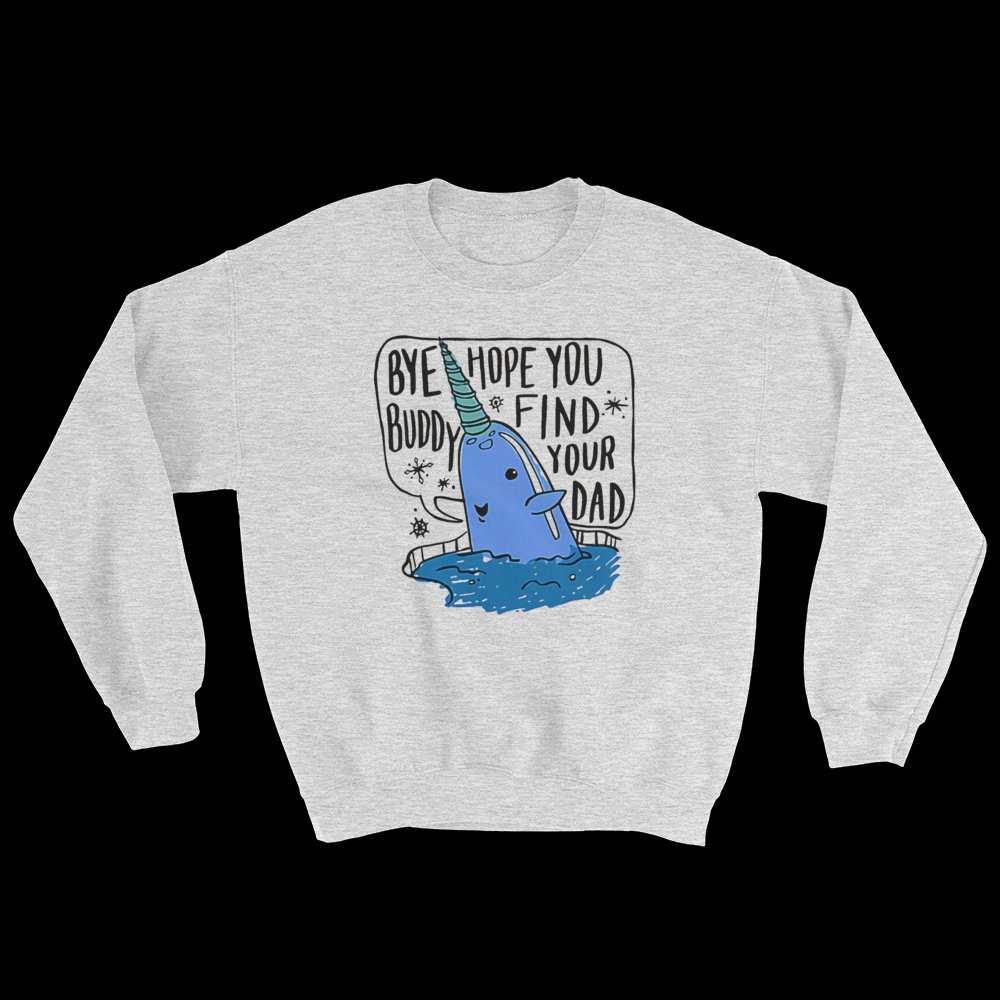 Mr. Narwhal Elf Crewneck Sweater, Funny Christmas Sweater