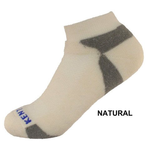 KentWool Men's Tour Profile Golf Sock-Natural Large