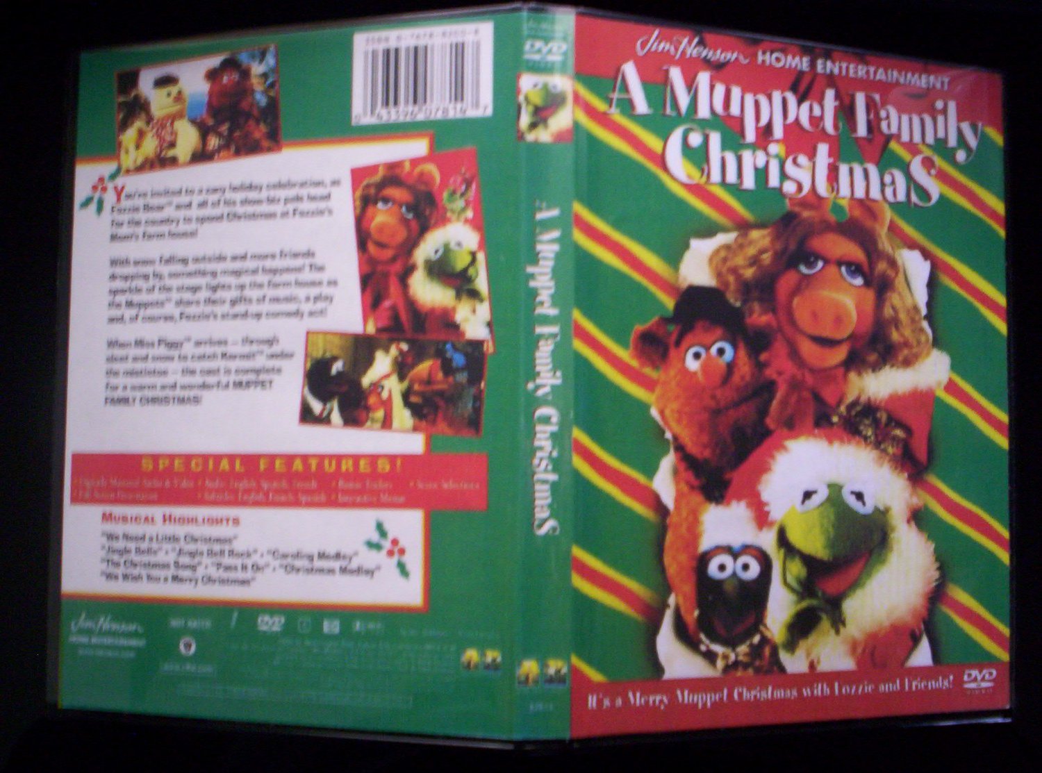A Muppet Family Christmas DVD 1987 TV Special