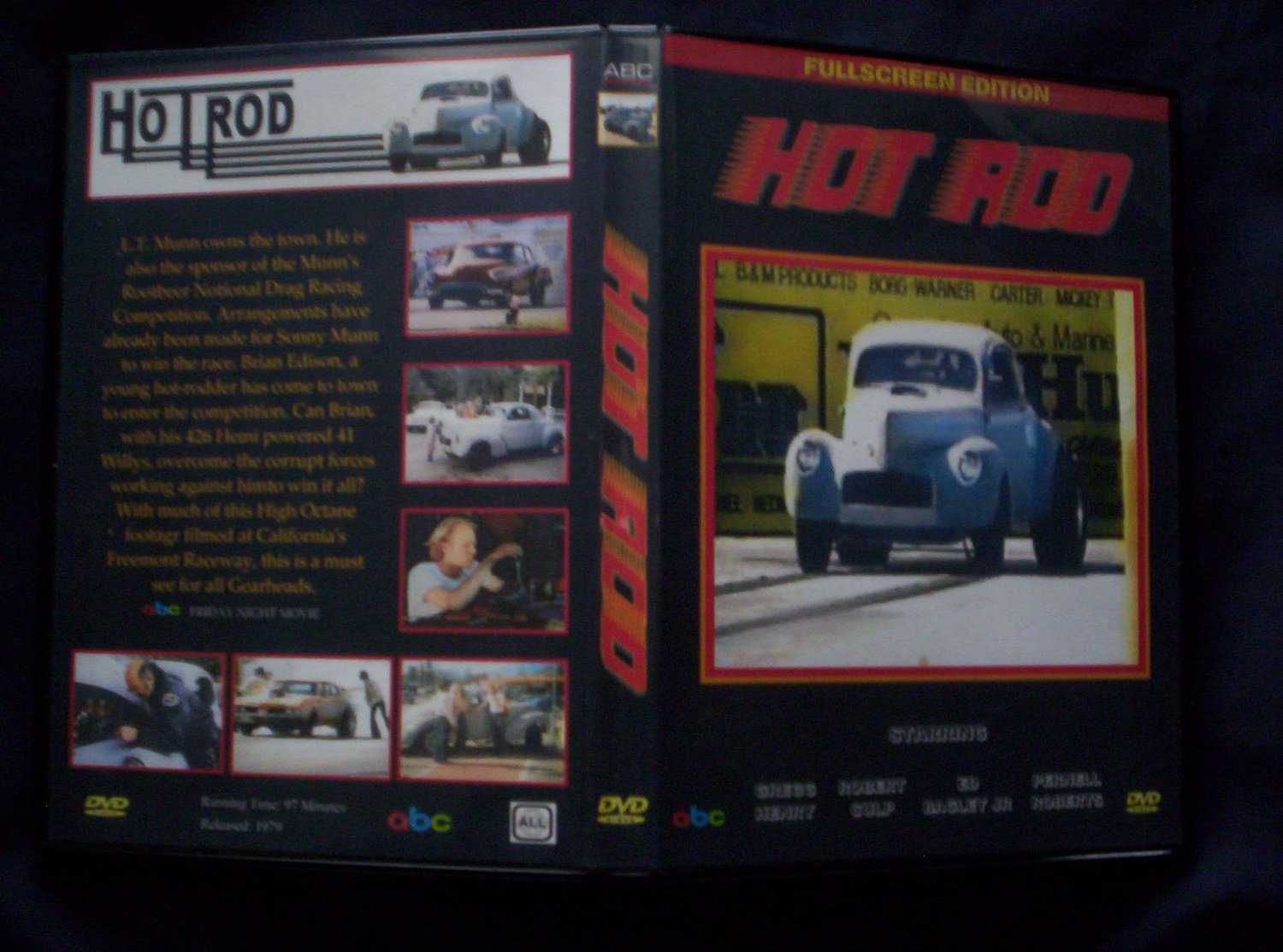 HOT ROD DVD 1979 AKA Rebel of the Road