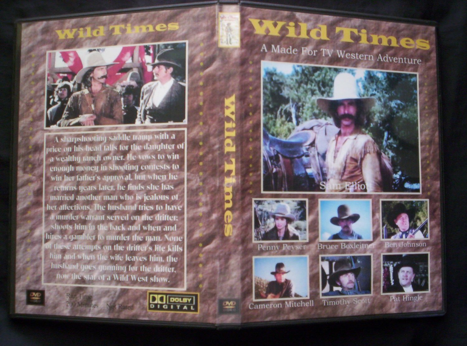 Wild Times DVD 1980 Sam Elliott