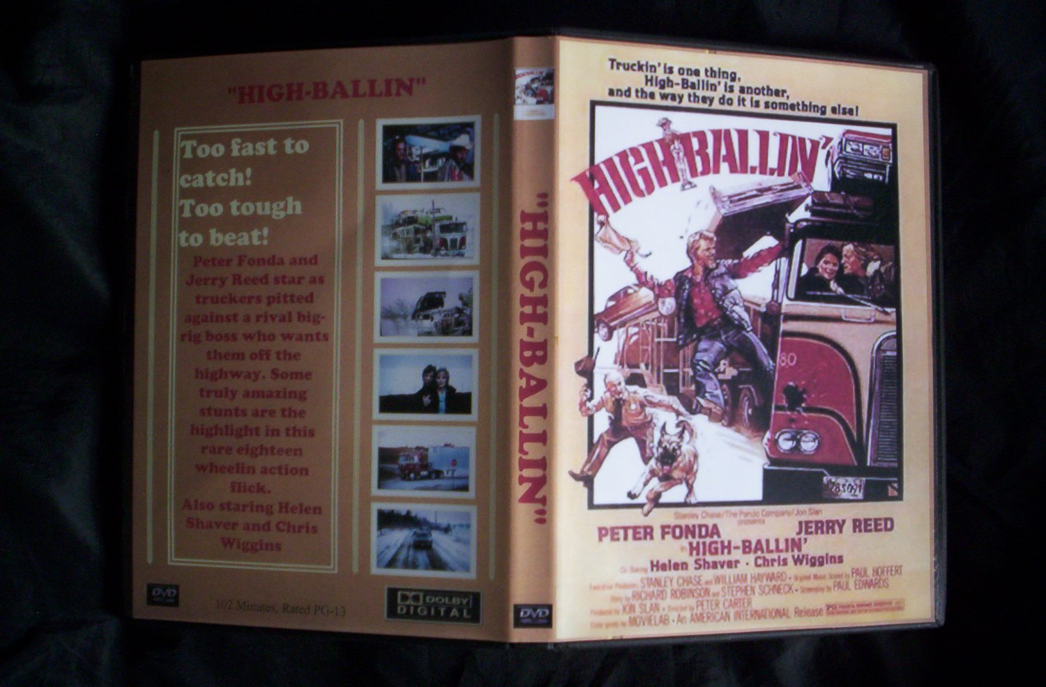 High-Ballin DVD 1978 Peter Fonda Jerry Reed