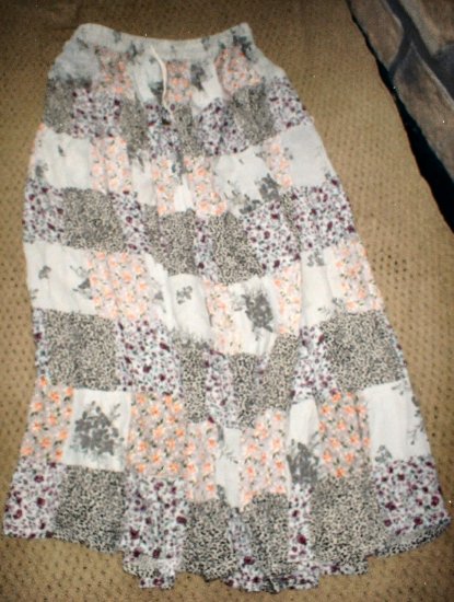 Ladies Boho Gypsy Skirt Small Medium Large XL