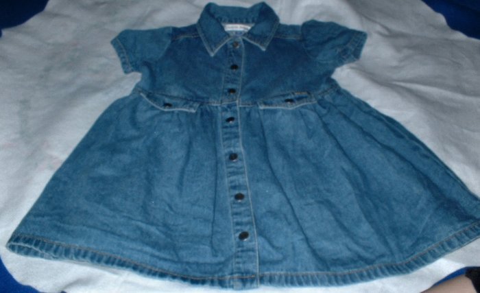 Girls Denim Dress Size 4