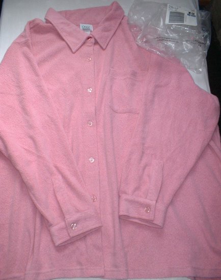 Plus Size Lane Bryant Woman Within Pink Tunic NEW 5X