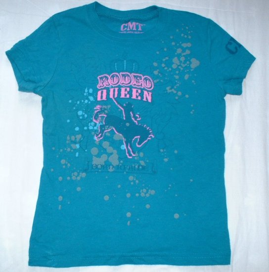 Girls Size 4 CMT Rodeo Queen Shirt