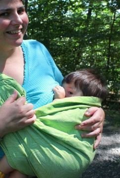 Organic Baby Sling Let It Grow