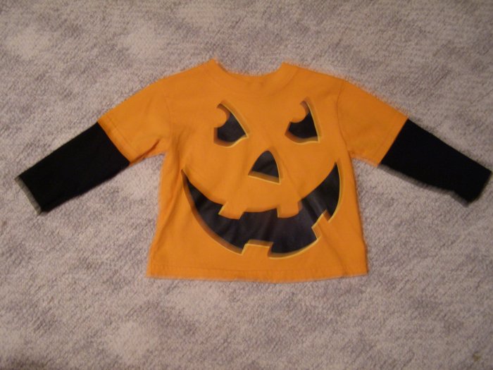Pumpkin Long Sleeve T-shirt 18 months